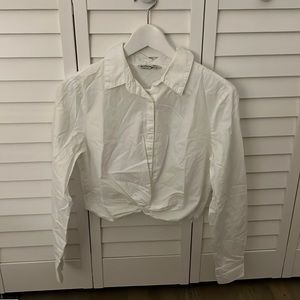 White shirt , long sleeve if there are any questions let me know